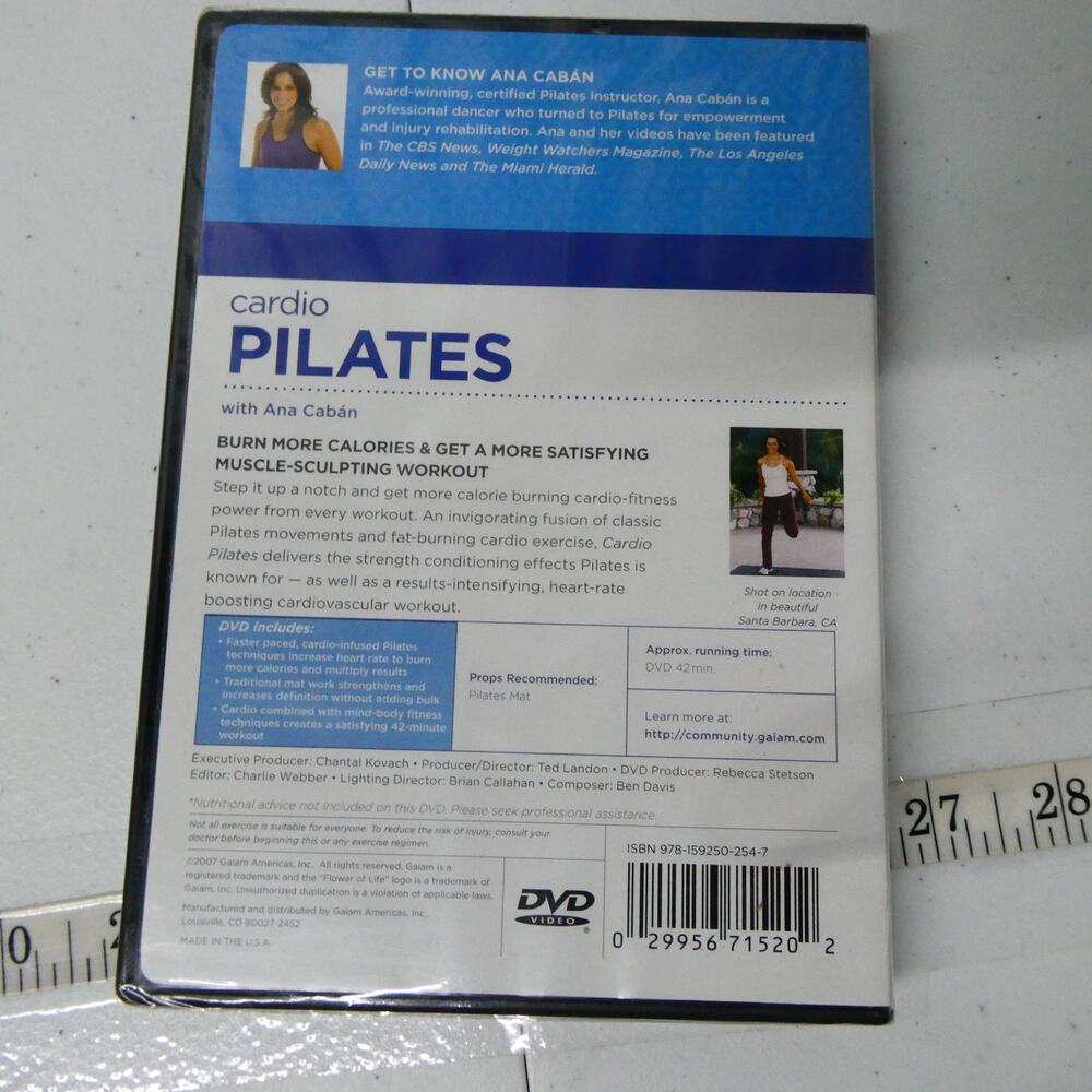Gaiam Pilates and Dance Workouts Weight‎ Loss Tone Condition - Picture 3 of 8